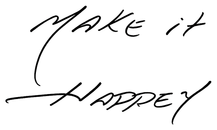 Make it happen, handwritten